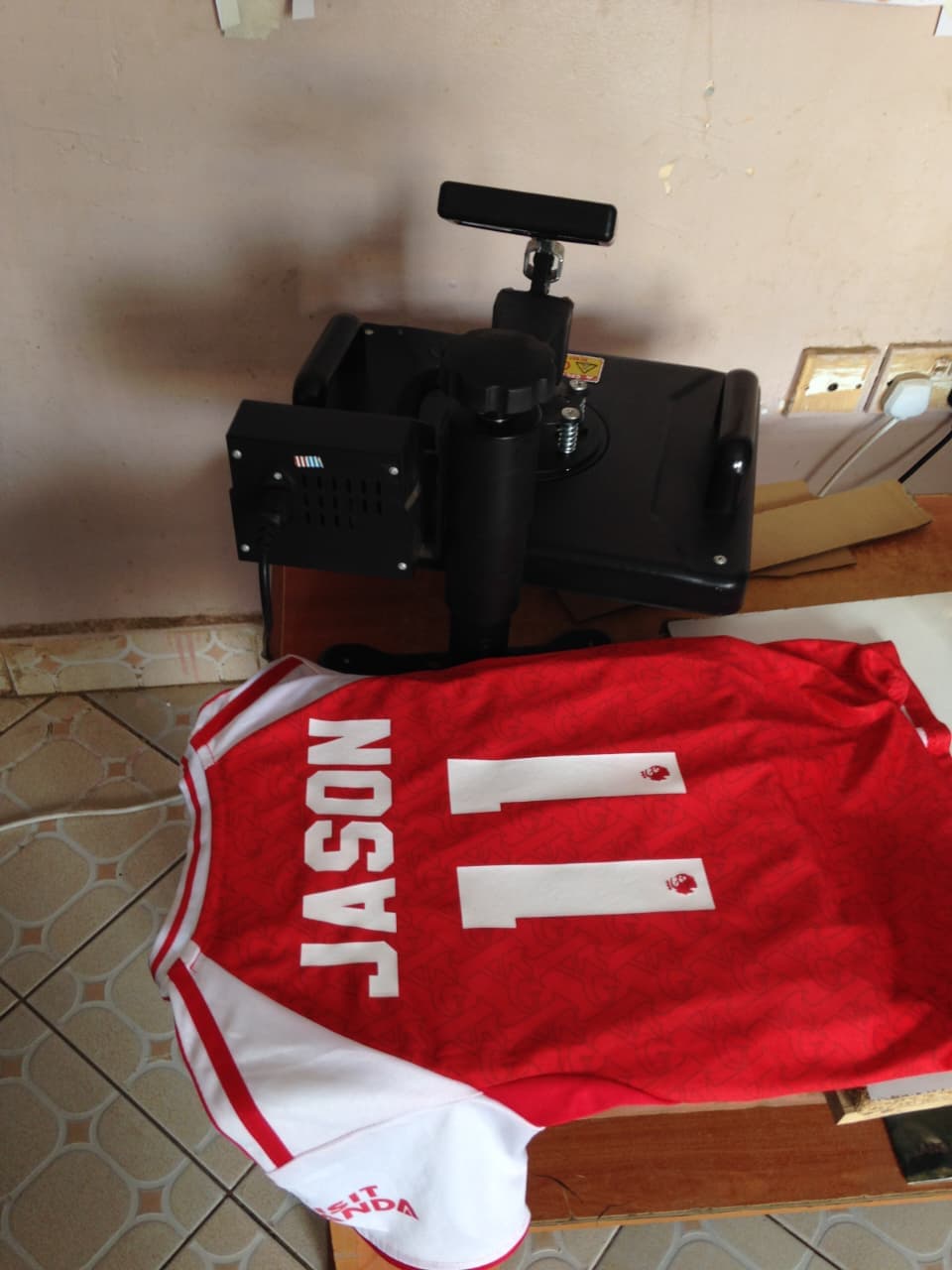 Jason Jersey #11 (Back)