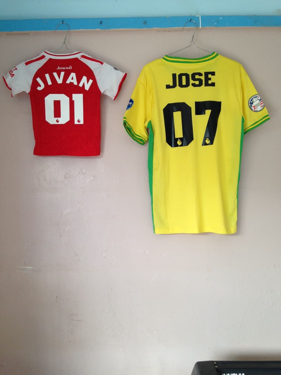 Jivan and Jose Jerseys