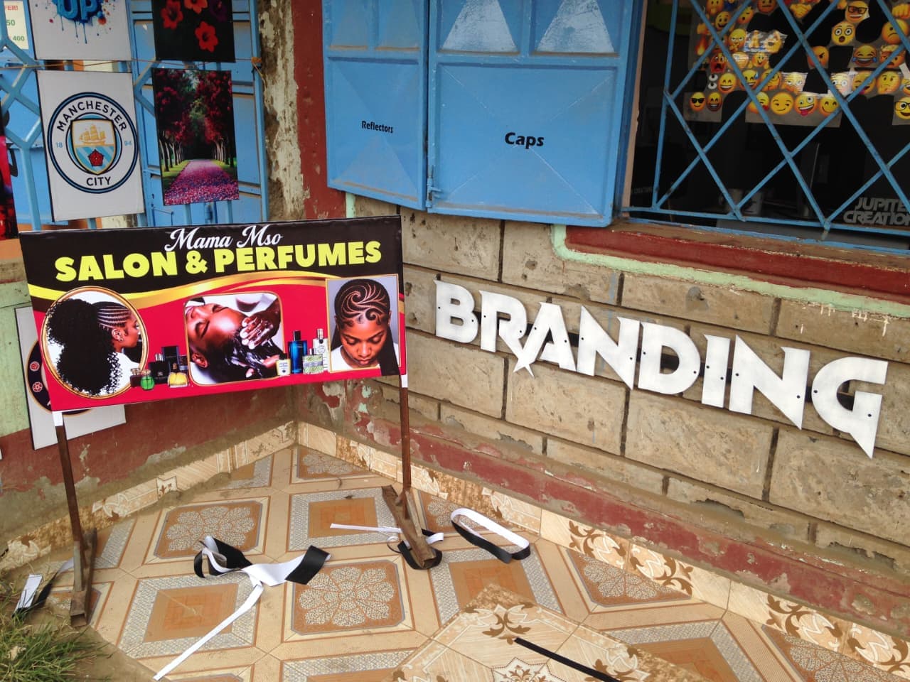 Mama Mso Salon & Perfumes Branding