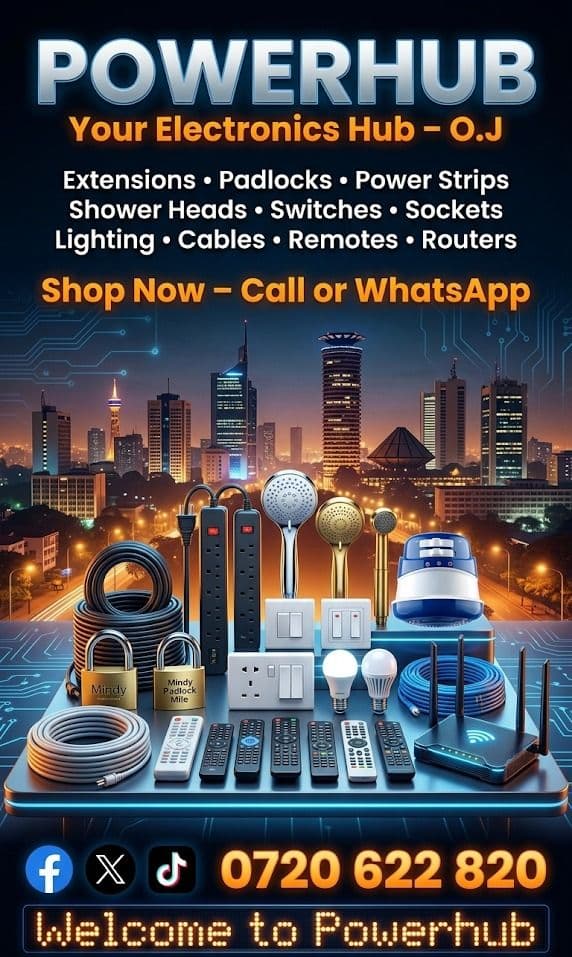 Powerhub Electronics Poster Example